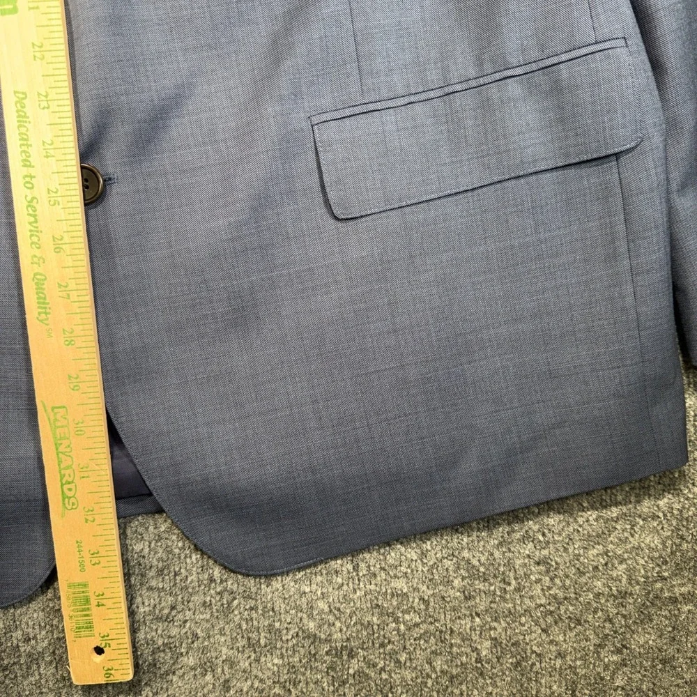 Bonobos Standard Fit Blazer Mens 52R Blue Tollegno 1900 Italian Wool Sport Coat